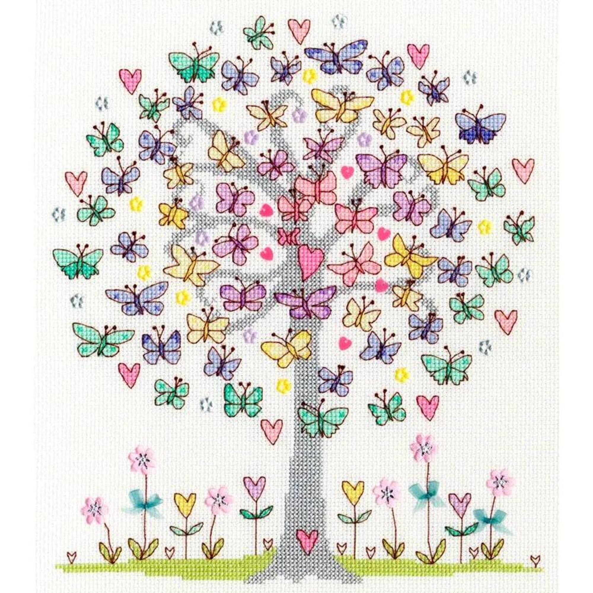 Bothy Threads Counted Cross Stitch Kit Love Spring XKA10